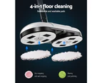 Cop Rose Electric Spin Mop Wireless Floor Cleaner Sweeper Washer Polisher Clean