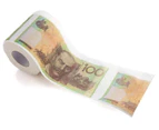 Australian $100 Note Novelty Money Toilet Paper Roll