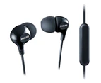 Philips IN EAR HEADPHONE WITH MIC BLACK