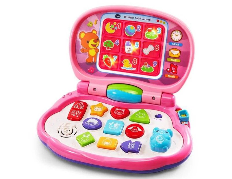 VTech Brilliant Baby Laptop - Pink