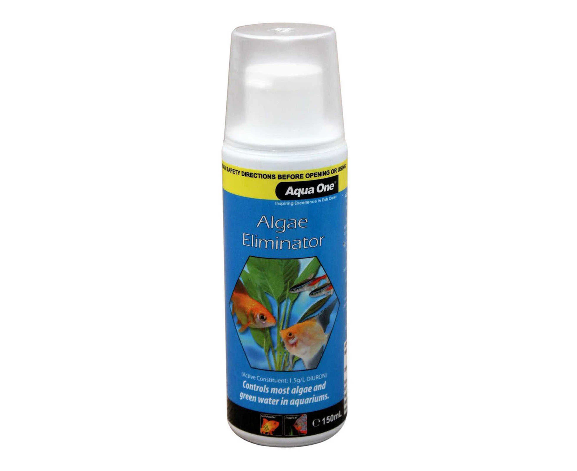 Aquarium Treatment Algae Eliminator 150ml 92142 Fish Tank Aqua One