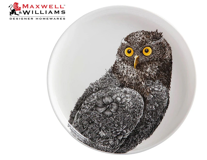 Maxwell & Williams 20cm Marini Ferlazzo Birds Plate - Owl