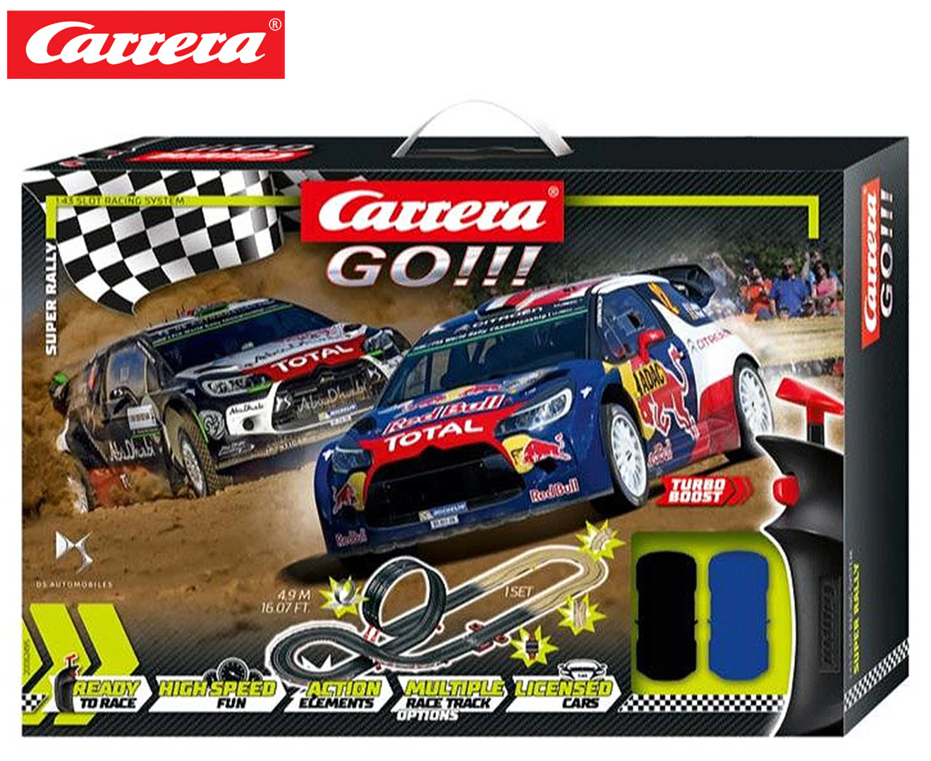 Carrera Go!!! Citroën Super Rally Slot Car Set