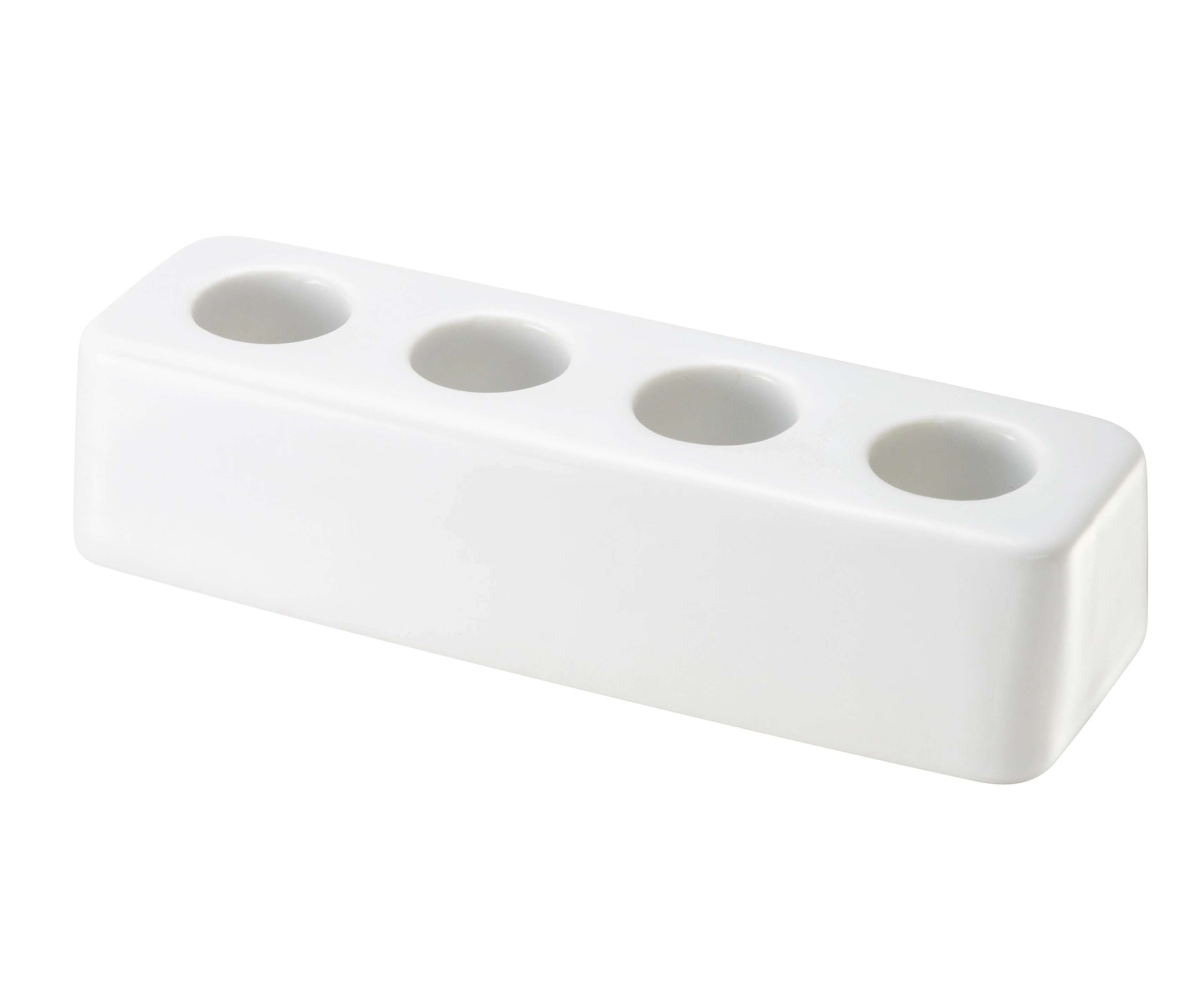 Yamazaki Ceramic toothbrush stand White