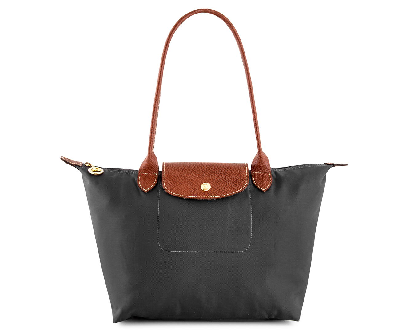 Longchamp Small Le Pliage Tote Bag - Gunmetal | Catch.com.au