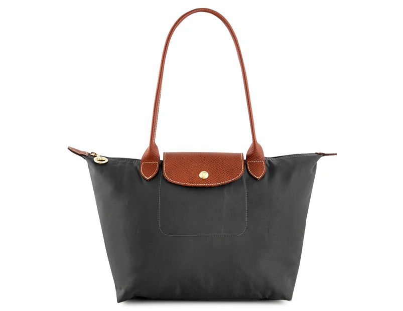 Longchamp Small Le Pliage Tote Bag  - Gunmetal