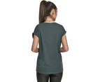 Urban Classics Ladies - EXTENDED SHOULDER Loose Shirt Top - Bottlegreen