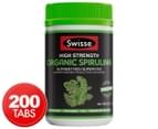 200 Tabs Swisse High Strength Organic Spirulina 1