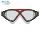 Mirage Adult Lethal Swim Goggles - Smoke/Red 1