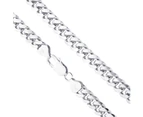 925 Sterling Silver Bling Chain - MIAMI CUBAN 8mm - Silver