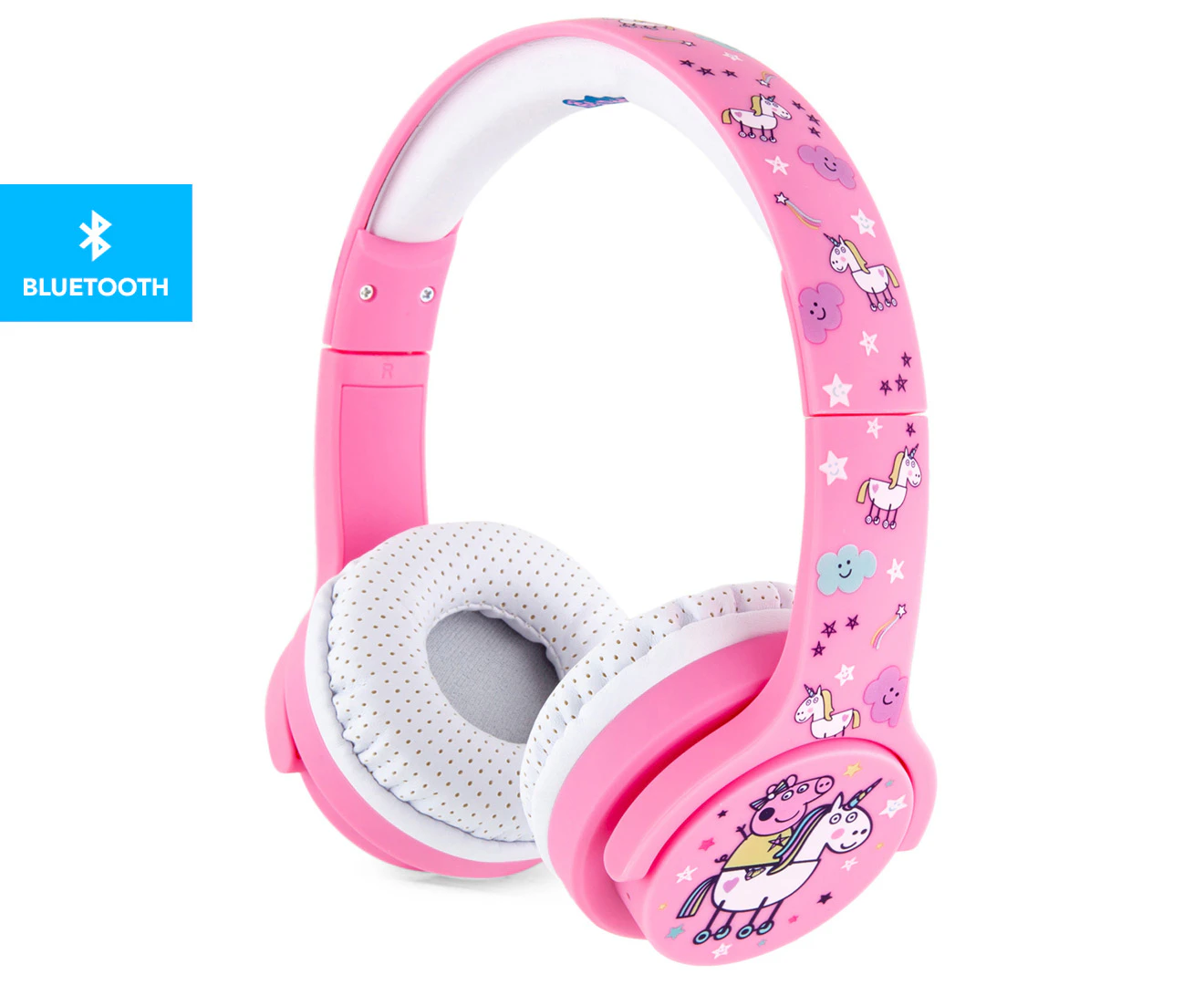 Peppa Pig Unicorn Kids' Bluetooth Wireless Headphones