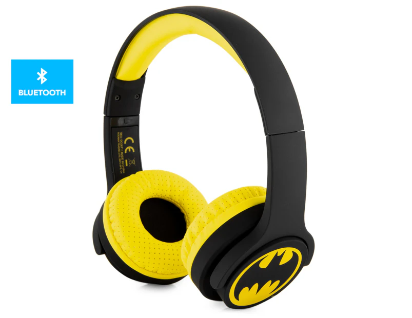 Batman Symbol Kids' Bluetooth Wireless Headphones