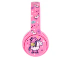 Peppa Pig Unicorn Kids' Bluetooth Wireless Headphones