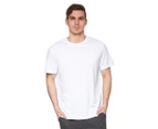 Fila Men's Quick Dry Tee / T-Shirt / Tshirt - White