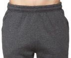 Fila Men's Brushed Fleece Cuff Trackpants / Tracksuit Pants - Charcoal Marle