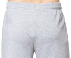 Fila Men's Brushed Fleece Cuff Trackpants / Tracksuit Pants - Grey Marle