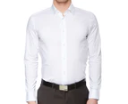 Roberto Cavalli Men's Slim Fit Dress Shirt - White