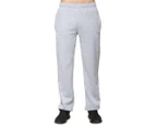 Fila Men's Basic Straight Leg Trackpants / Tracksuit Pants - Grey Marle
