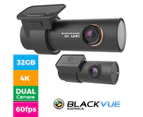 Blackvue DR900S-2CH - 4K UHD + FullHD Dual Dashcam (32GB)