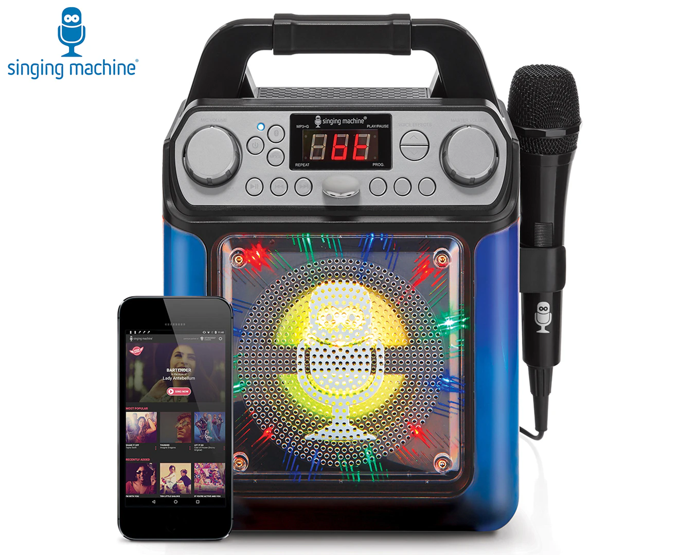 Singing Machine Groove Mini Karaoke System