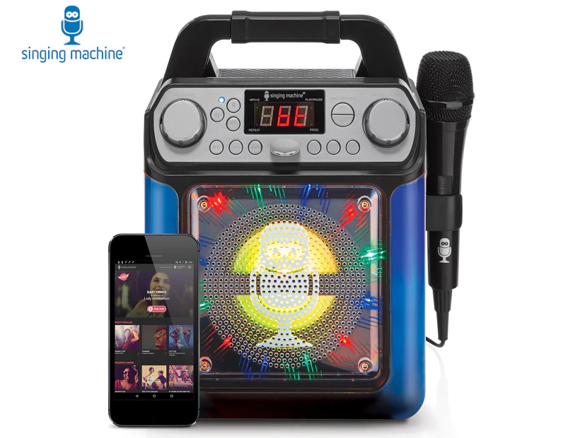 Singing Machine Groove Mini Karaoke System