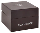 Earnshaw Men's 44mm Automatic Longitude Leather Watch - Black/Blue/Gold