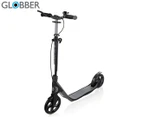 Globber One NL 205 Deluxe Adult Scooter - Titanium/Charcoal Grey