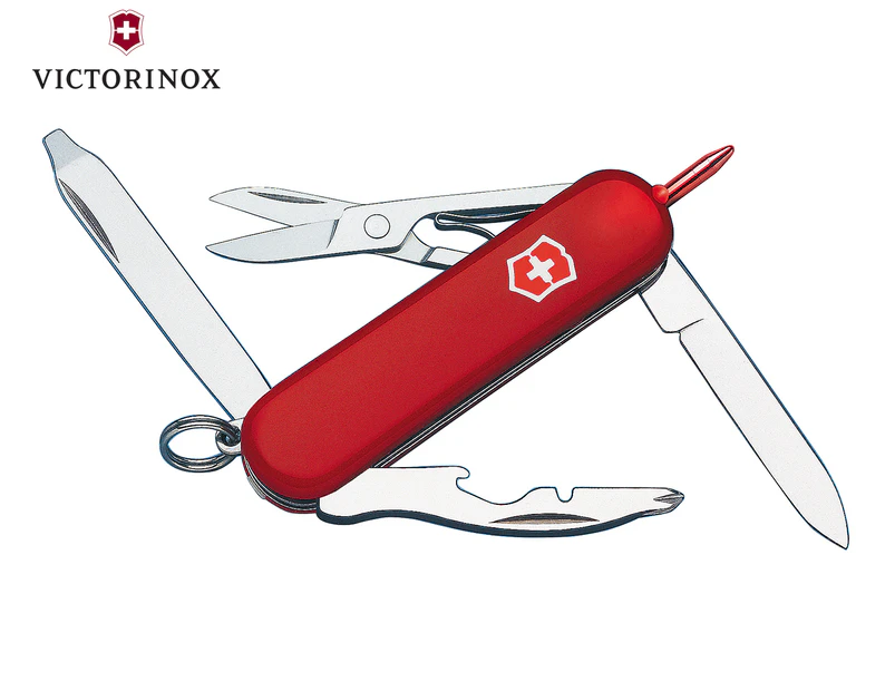 Victorinox Midnite Manager Swiss Army Knife w/ LED - Red