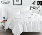 Onkaparinga Australian Wool All Seasons Queen Bed Quilt
