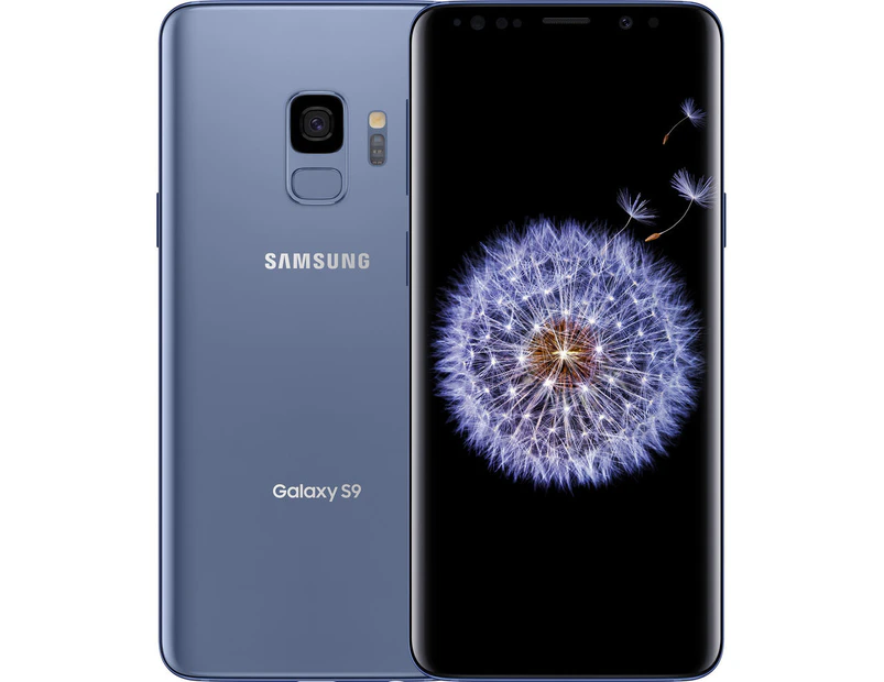 Samsung Galaxy S9 (64GB) - Coral Blue - Refurbished Grade A - Refurbished Grade A