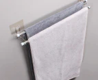 White Magic i-Hook Double Towel Rail