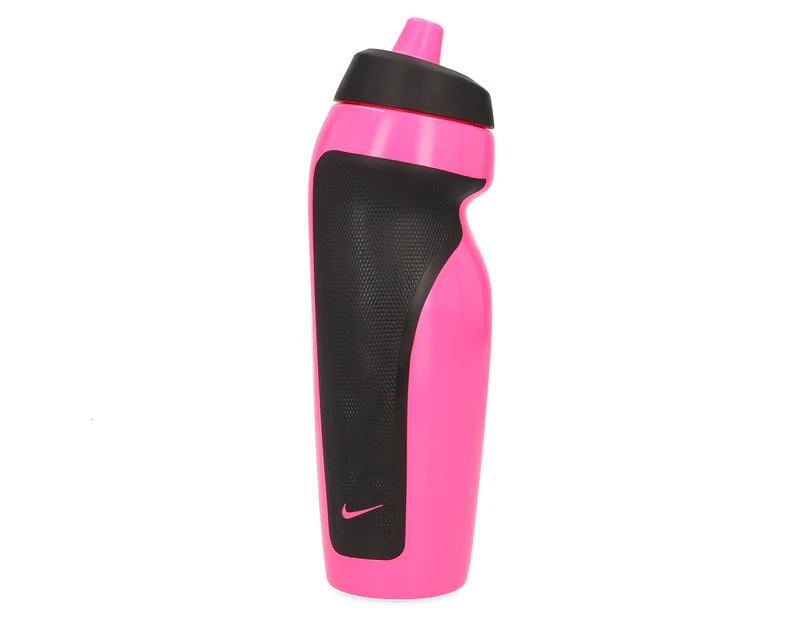 Nike 600mL Sport Water Bottle - Pink/Black