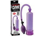 Pump Worx Beginner's Power Pump - Purple Penis Pump