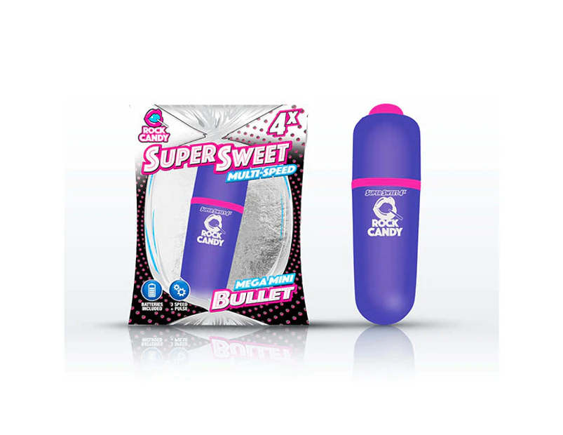 Rock Candy Super Sweet Bullet - Jelly Bean Purple M/Speed Bullet