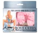 Furry Love Cuffs - Pink 1