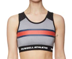 Russell Athletic Women's Racer Crop Top - Grey Marle