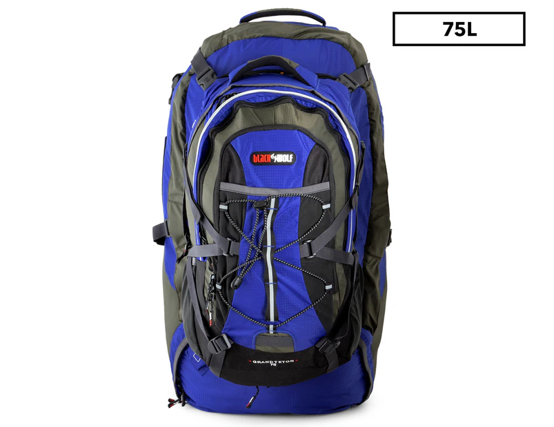 Blackwolf 75L Grand Teton 75 Travel Pack w/ 35L Daypack - Blue