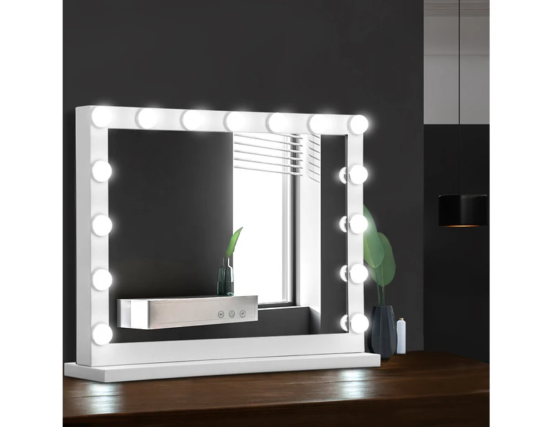 Embellir Hollywood Makeup Mirror Vanity With Light Stand Mirrors