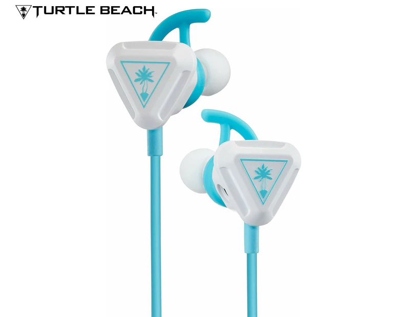 Turtle Beach Battle Buds In-Ear Gaming Headset - White/Teal
