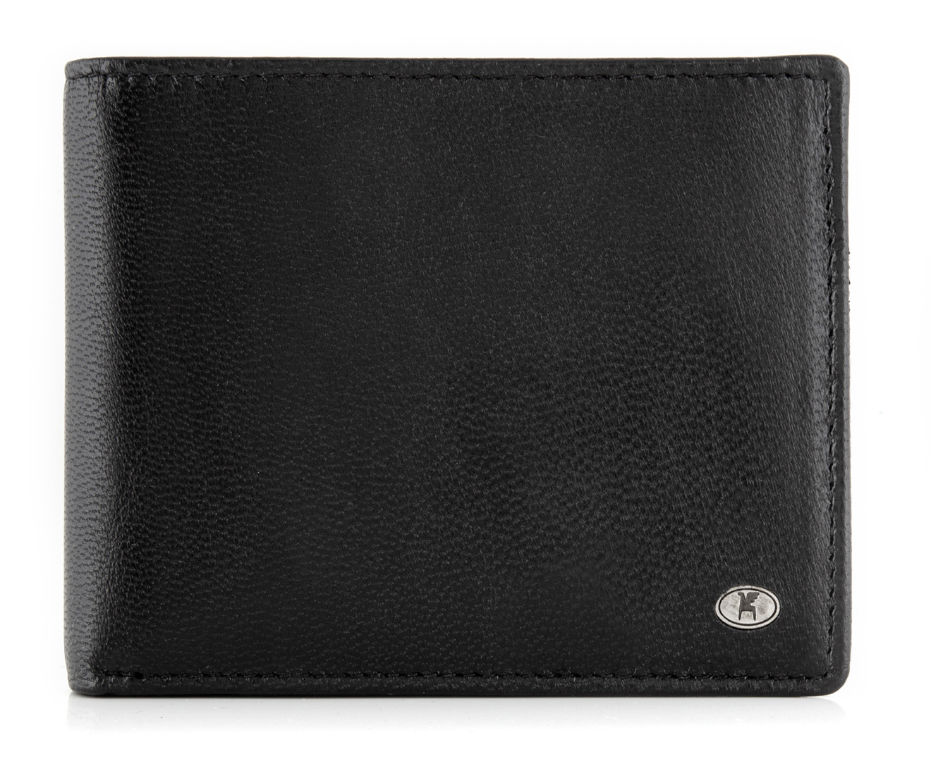 Trent Nathan L-Fold Leather Wallet - Black | Catch.com.au