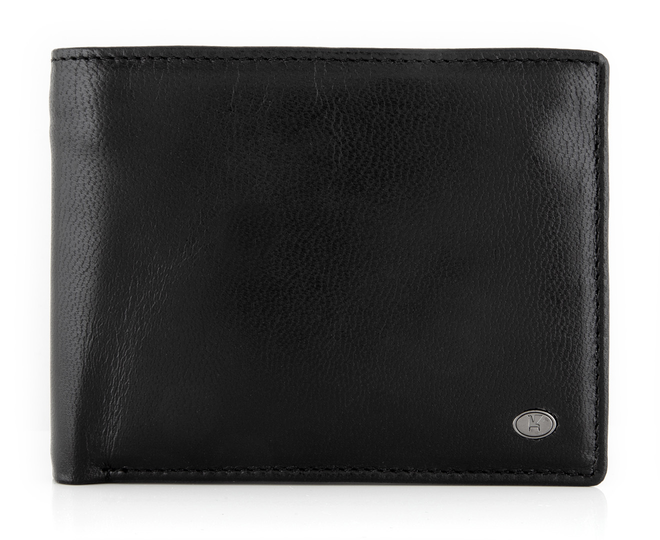 Trent Nathan Leather Bifold Wallet - Black | Catch.co.nz