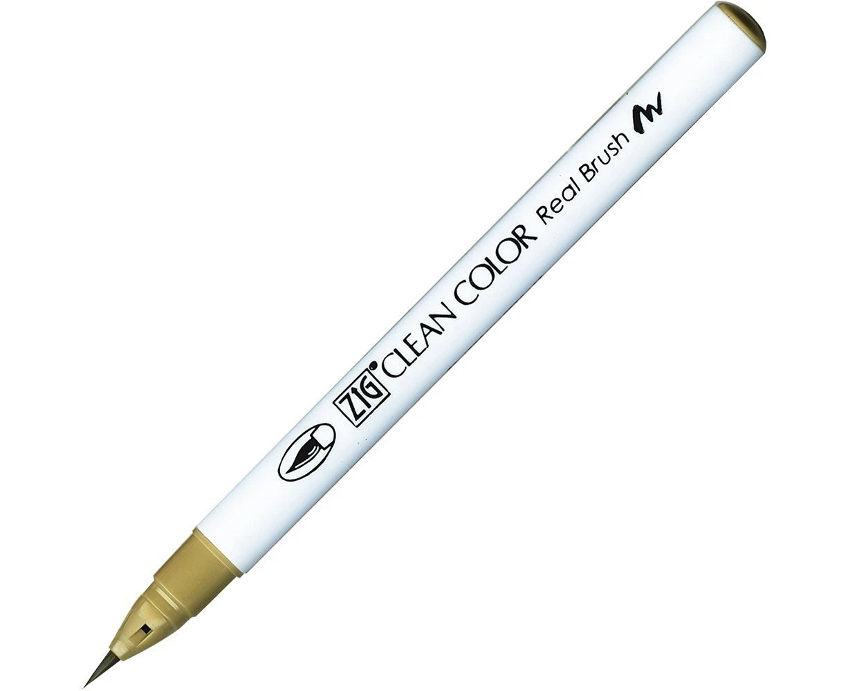 ZIG Kuretake Clean Colour Real Brush Pen 075 Brick Beige