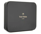 Trent Nathan L-Fold Leather Wallet - Black