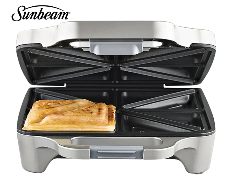 Sunbeam 4-Sandwich Big Fill Toastie Sandwich Press GR6450
