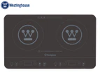 Westinghouse 2400W Twin Induction Cooktop / Hot plate  - Black WHIC02K
