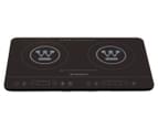 Westinghouse 2400W Twin Induction Cooktop / Hot plate  - Black WHIC02K 2
