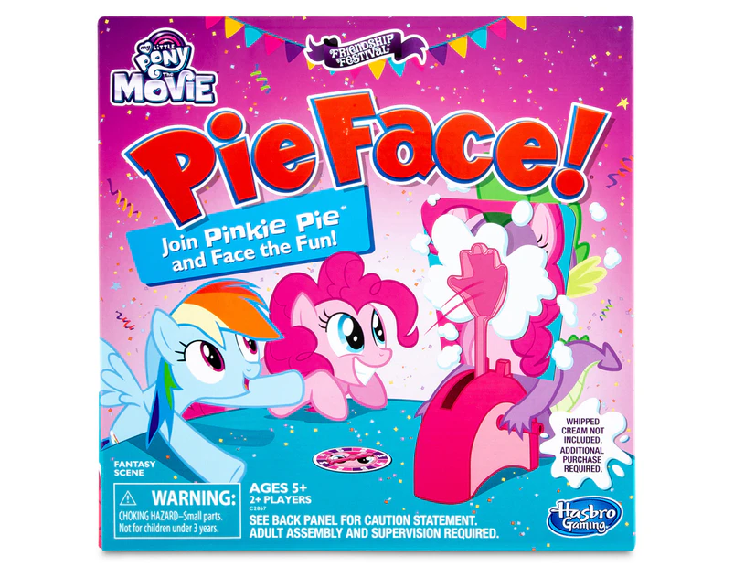 Hasbro Pie Face: My Little Pony Movie Edition Game