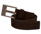 Unit Men's Acclaim Leather Belt - Choc