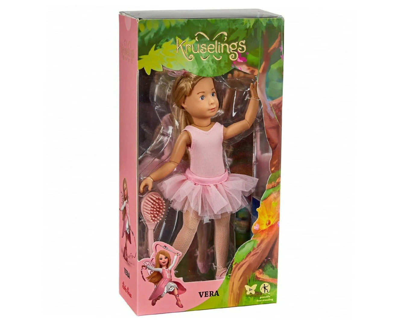 Kruselings Ballet Dancer 23cm Vera Doll Fun Play Costume Toy Kids/Children 3y+