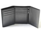 Hide & Chic RFID Lined Quality Full Grain Cow Hide Leather Wallet - Black 4